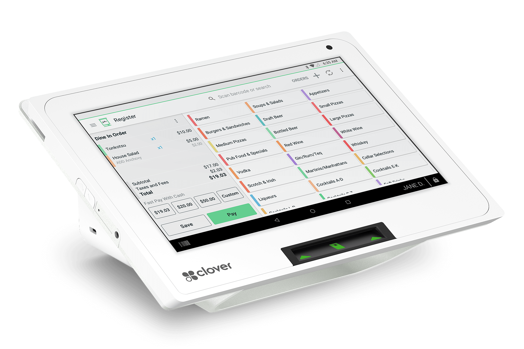 Clover Mini POS System