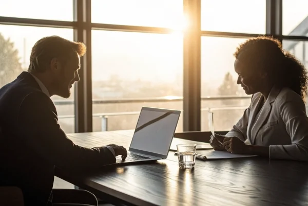 Business professionals planning a compliant dual pricing strategy.