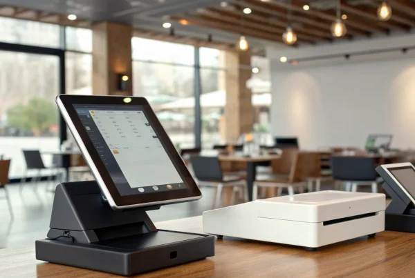 A modern POS system, one of the best for a small restaurant.