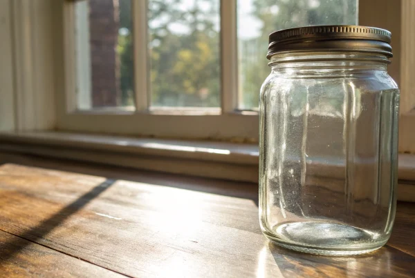 Glass jar on a table showing the impact of a merchant account cash out charge on your cash.