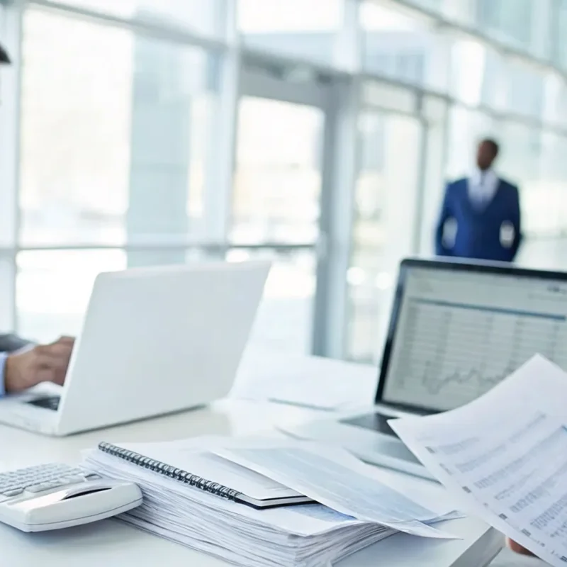 Business team analyzing cash discount payment processing options.