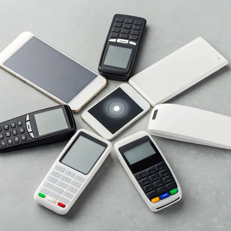 A variety of NFC payment terminals from top providers for SMBs.